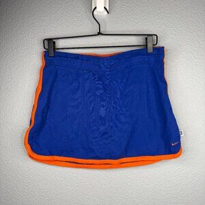 Nike Blue and Orange Mini Skirt